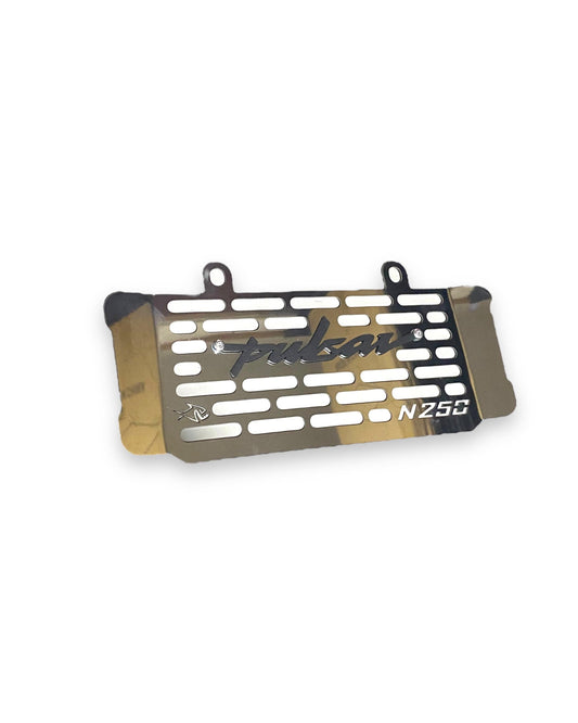 PROTECTOR DE RADIADOR ACERO N250 + 3D NEGRO