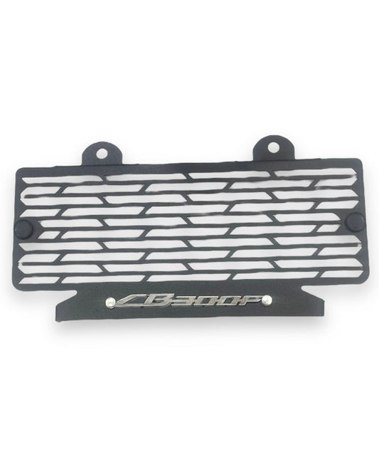 PROTECTOR DE RADIADOR HONDA CB300 NEGRO + 3D ACERO