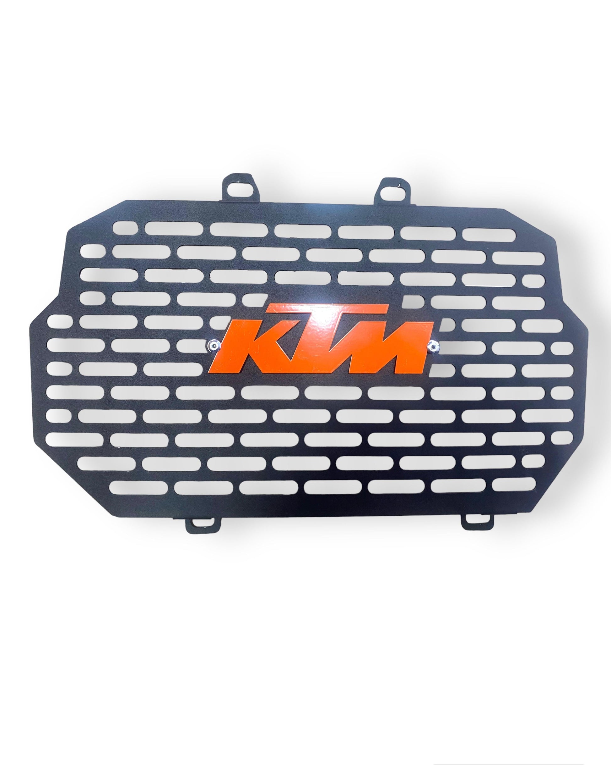 PROTECTOR RADIADOR KTM NEGRO+ 3D NARANJA AG